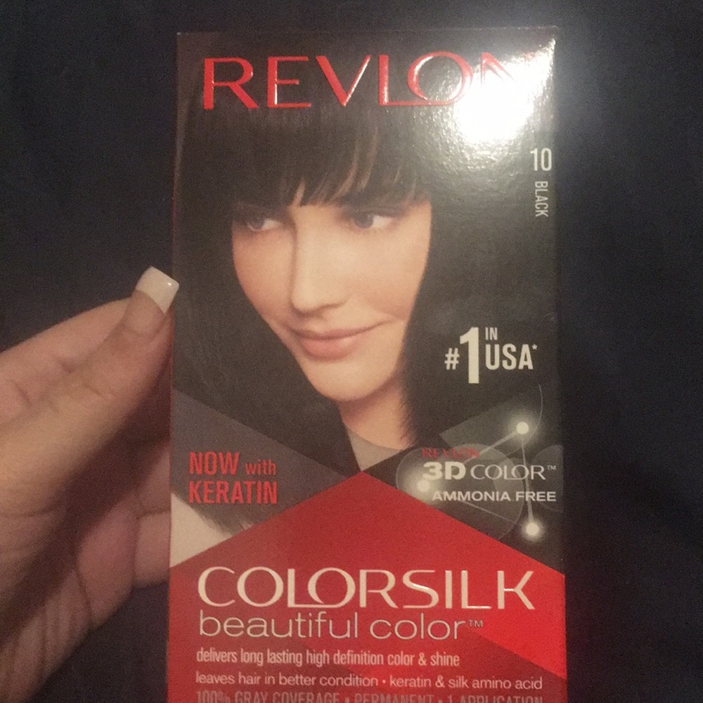 Black hair dye revlon
